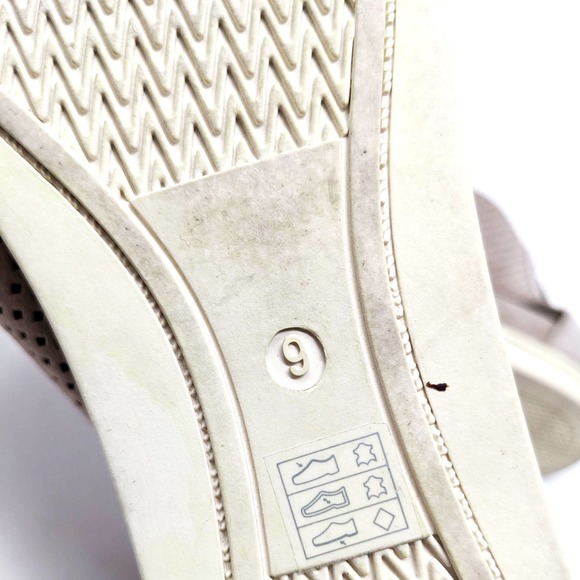 Eileen Fisher Shoes Womens 9 Sport Sandals Leather Zip Ankle Strap Open Toe - Picture 9 of 9